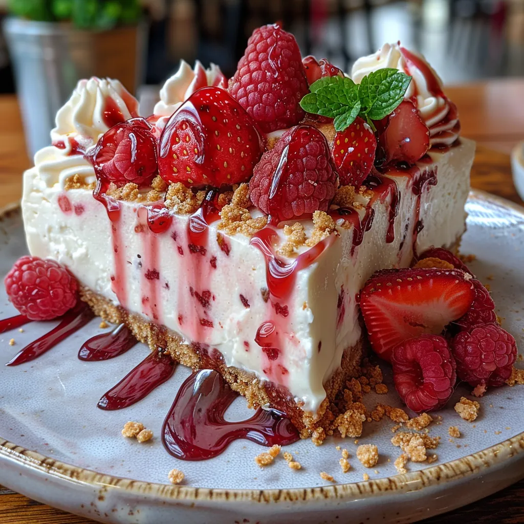 Berrylicious Strawberry Crunch CheeseCake Ingredients