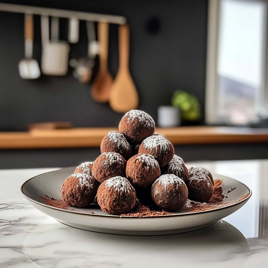 Decadent chocolate truffles, rich and creamy treats for chocolate lovers