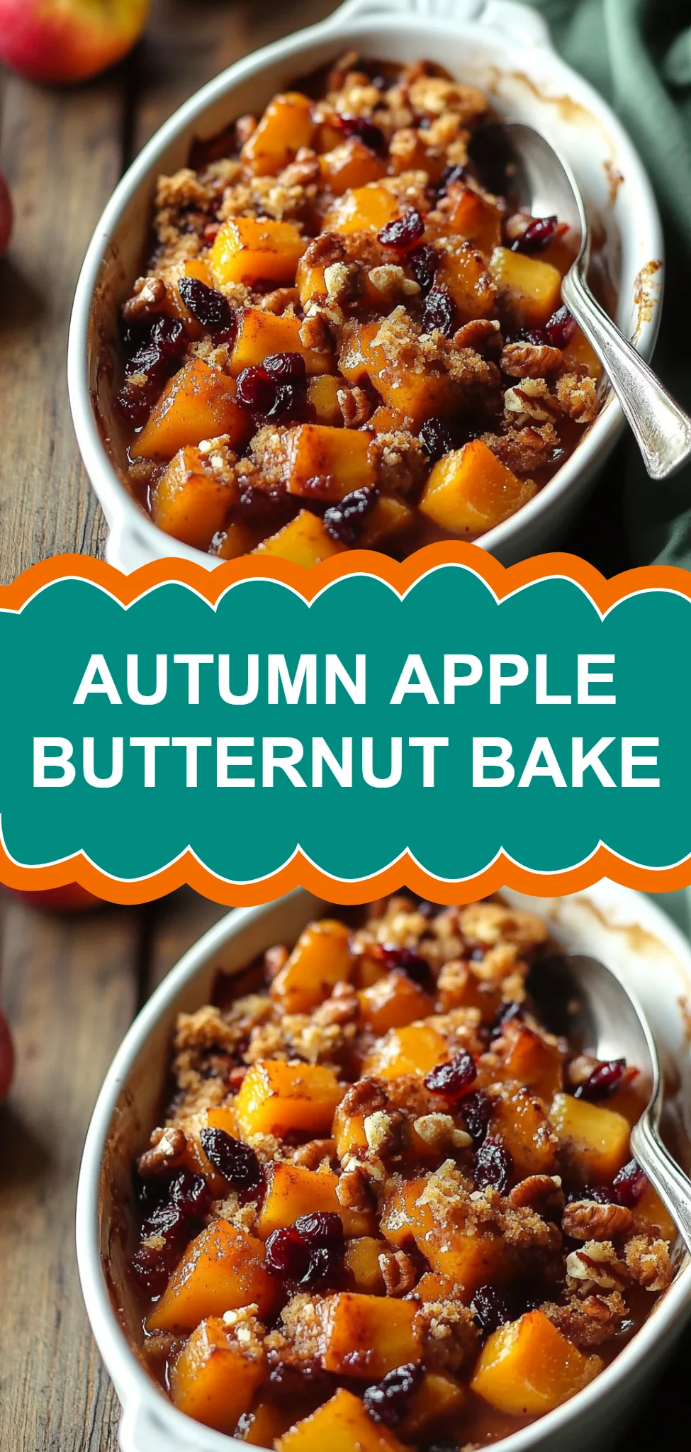 Autumn Apple Butternut Bake
