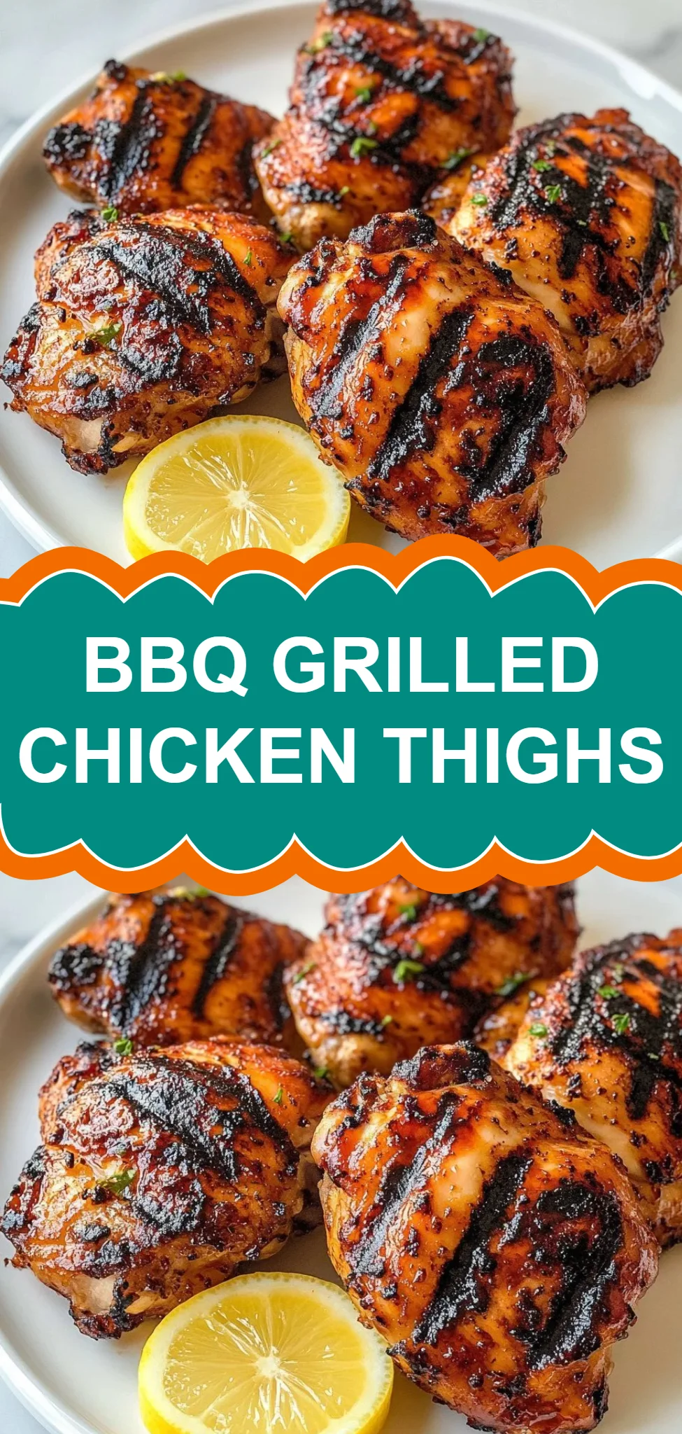 BBQ Grilled Chicken Thighs