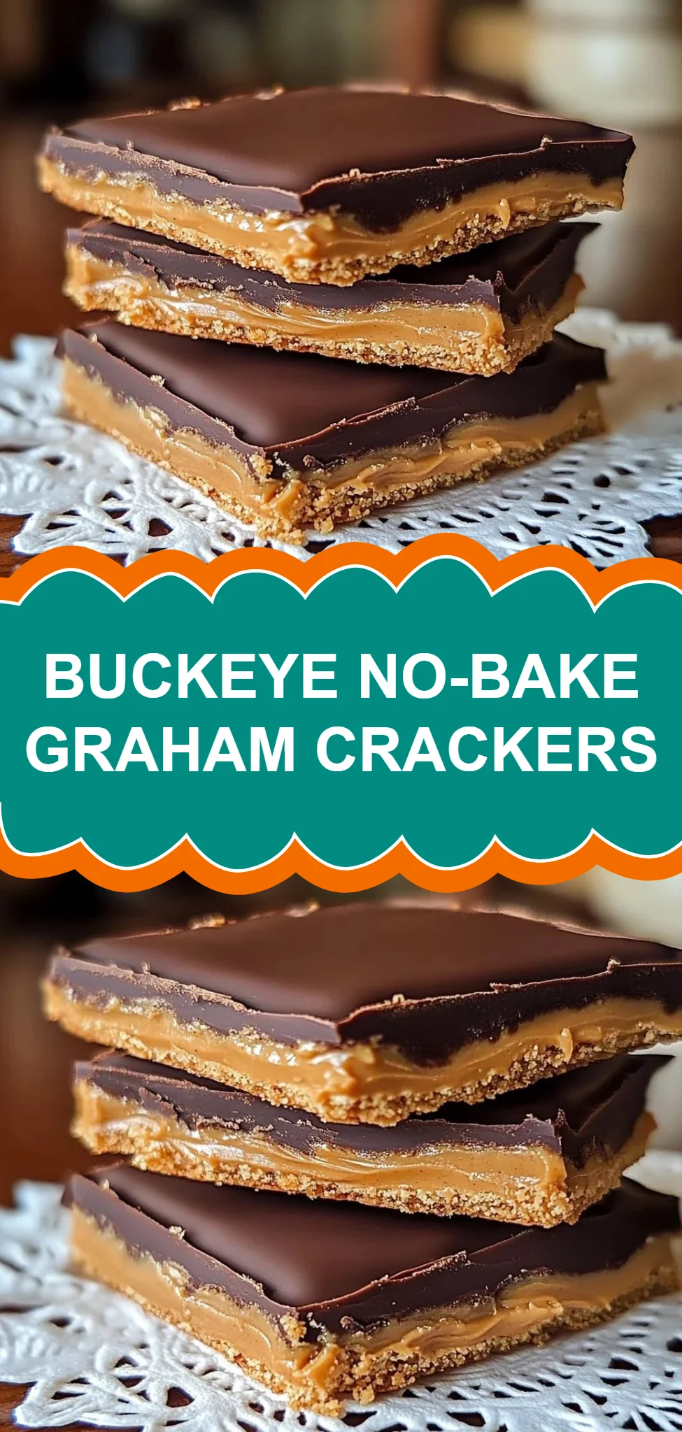 Buckeye No-Bake Graham Crackers