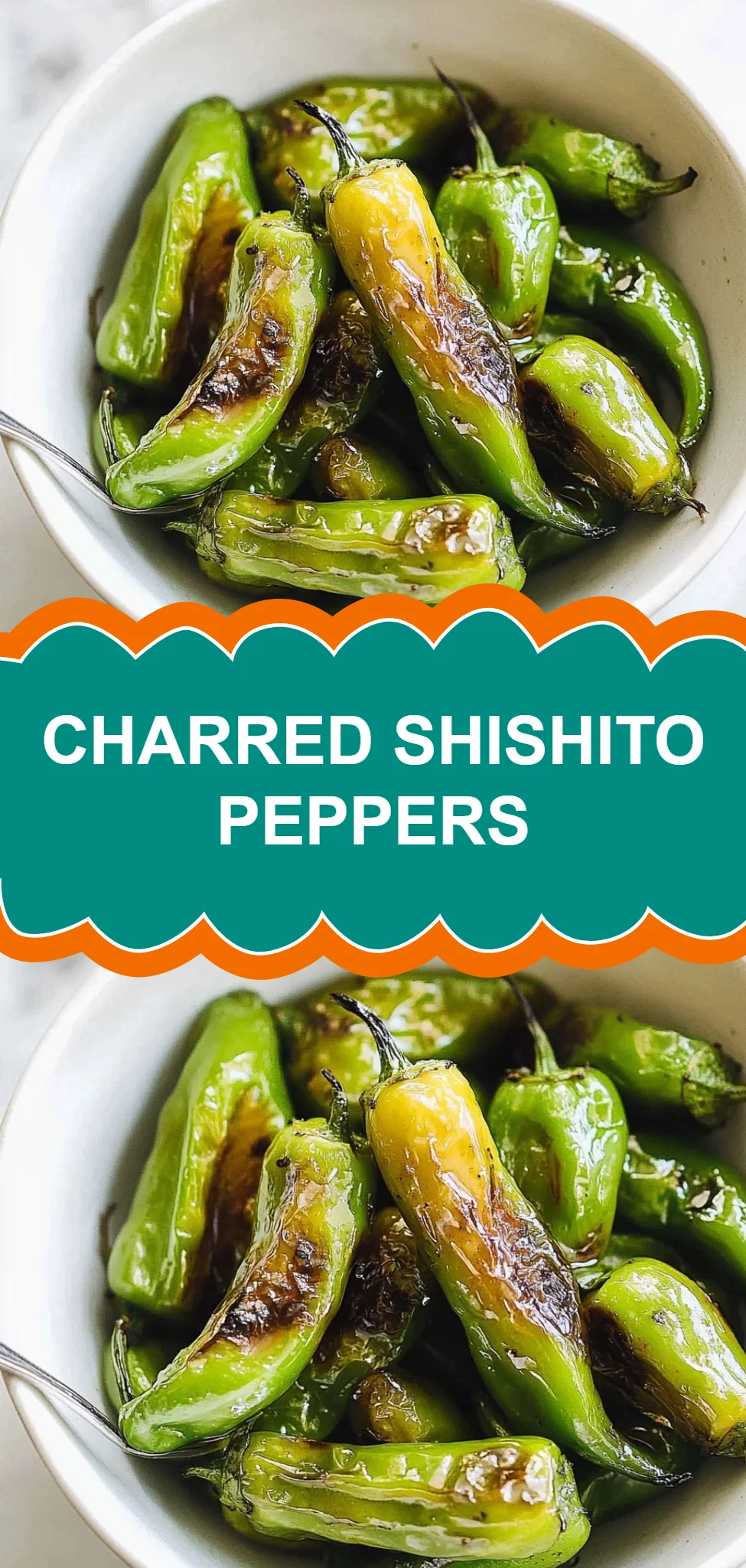 Charred Shishito Peppers