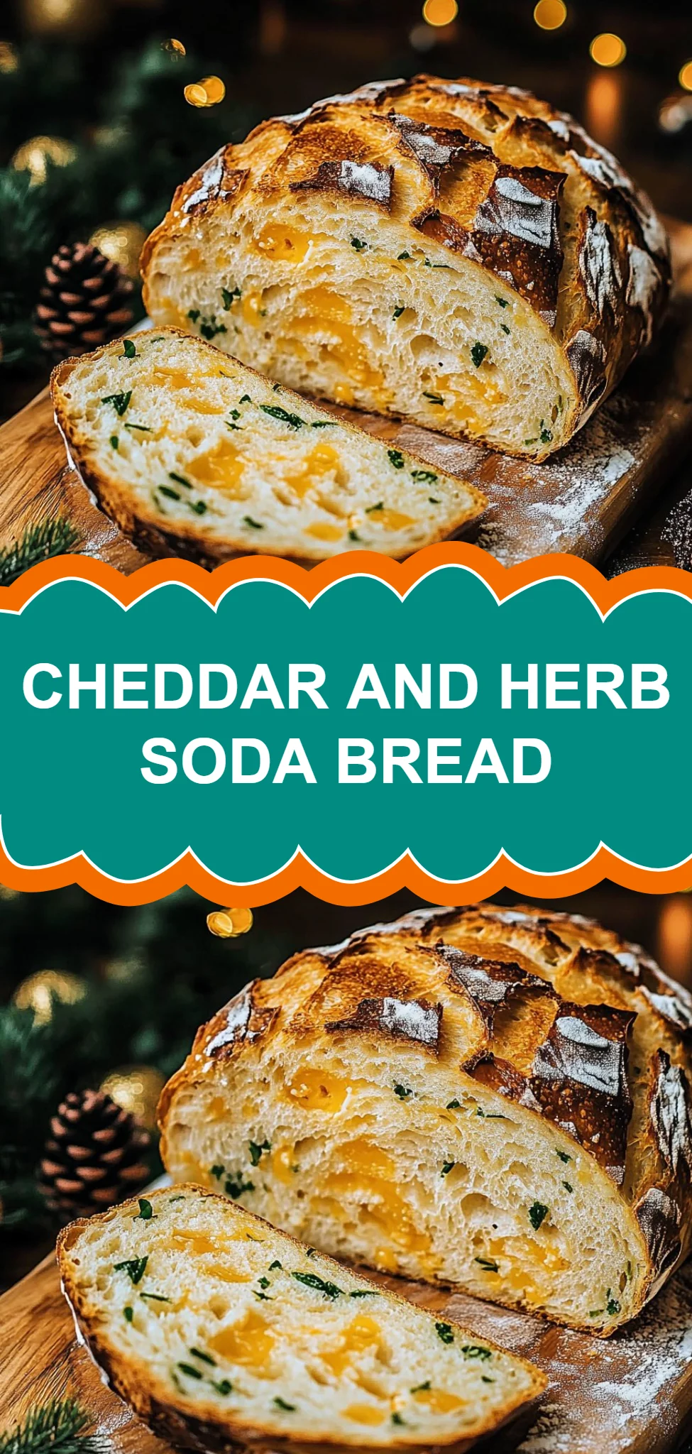 Cheddar and Herb Soda Bread