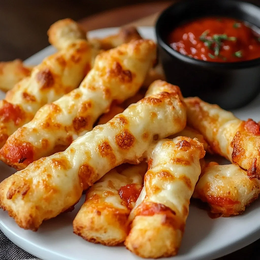 Cheesy Halloween breadstick bones shaped like skeleton hands
