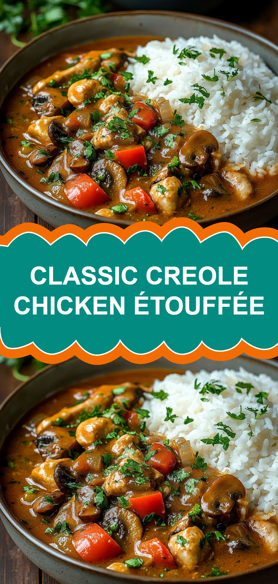 Classic Creole Chicken Étouffée