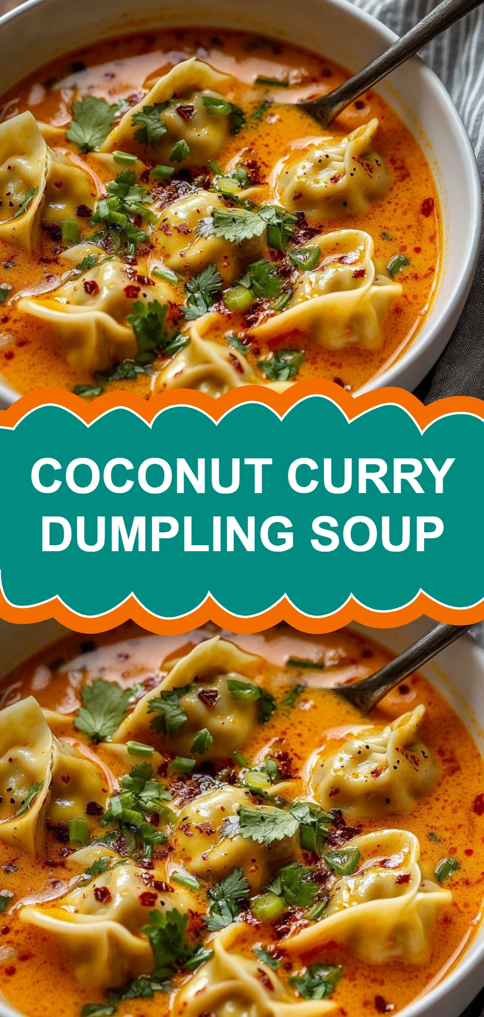 Coconut Curry Dumpling Soup