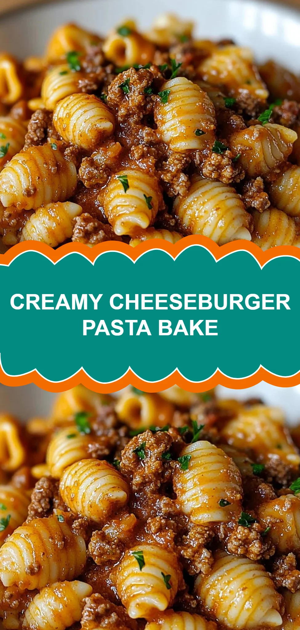 Creamy Cheeseburger Pasta Bake