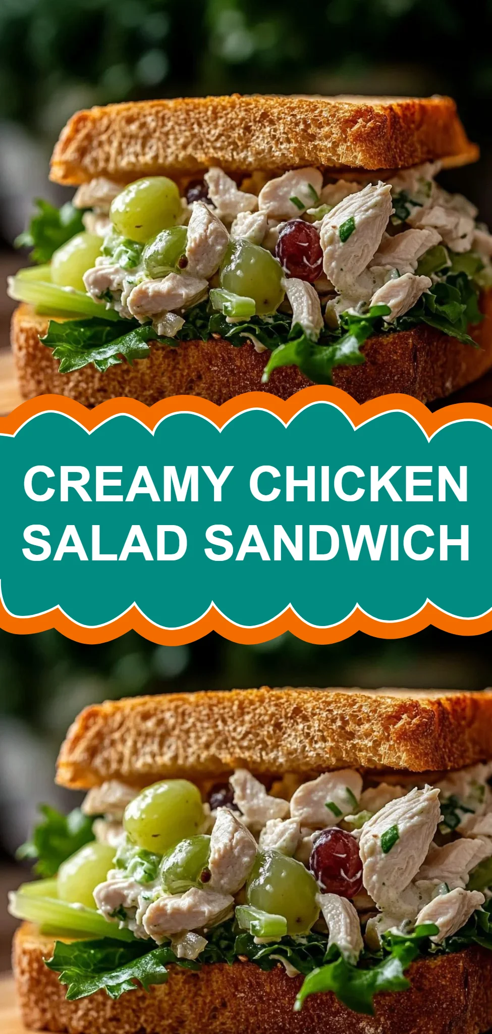 Creamy Chicken Salad Sandwich