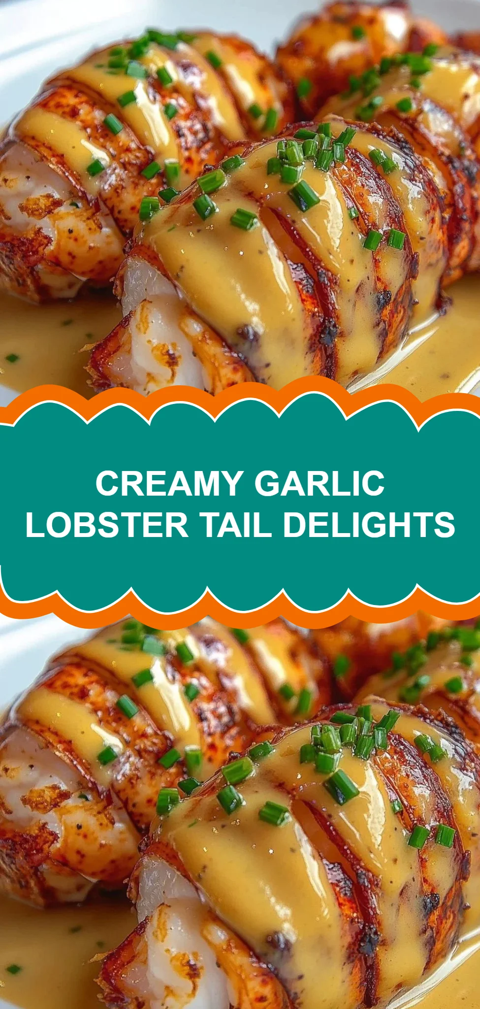 Creamy Garlic Lobster Tail Delights