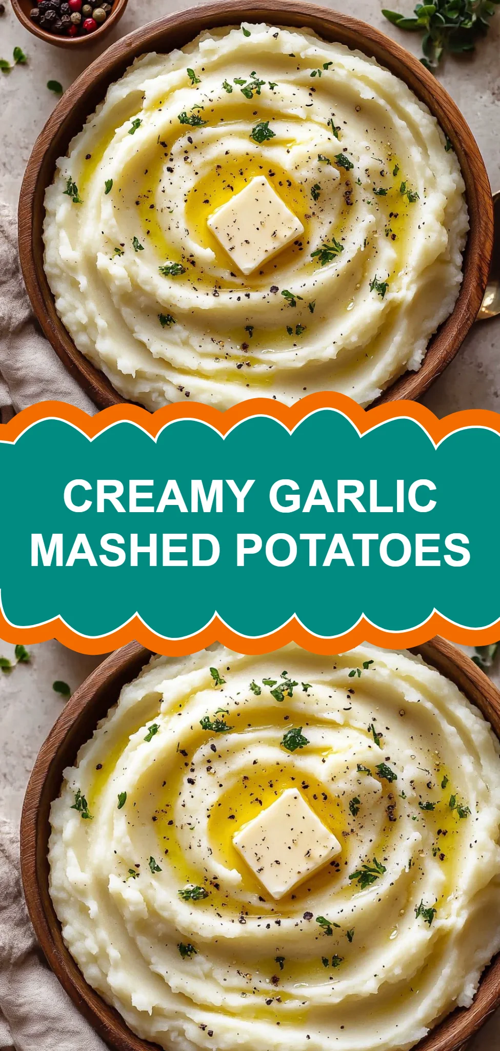Creamy Garlic Mashed Potatoes