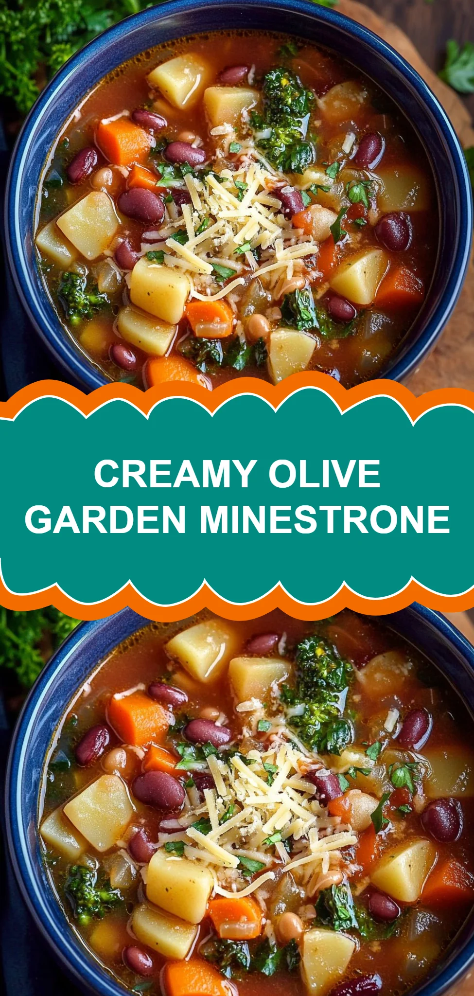 Creamy Olive Garden Minestrone