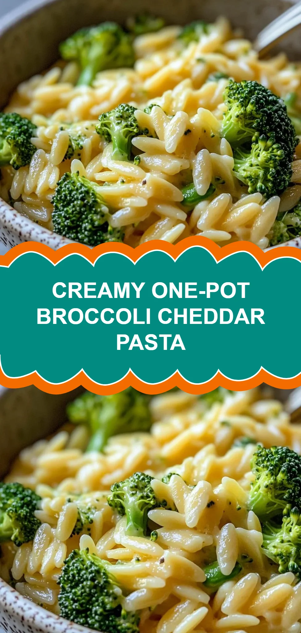 Creamy One-Pot Broccoli Cheddar Pasta