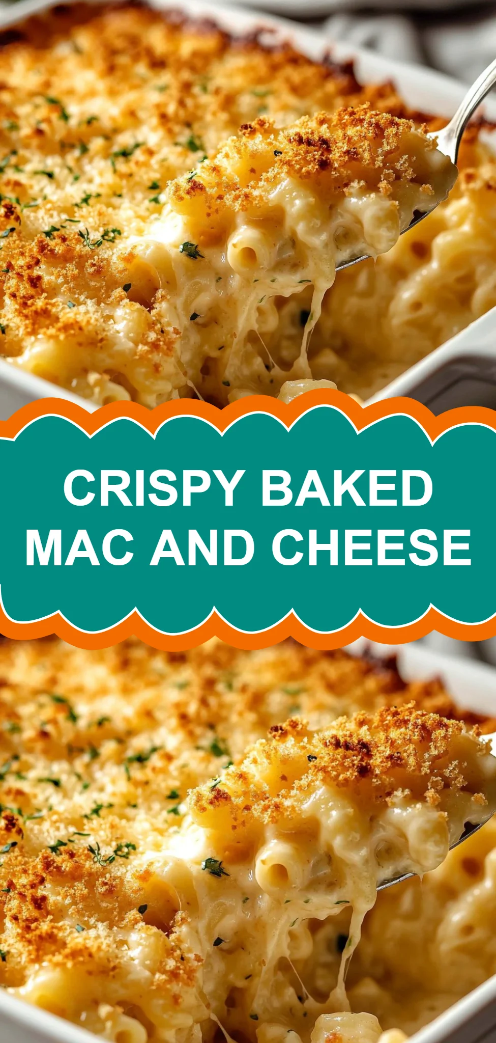 Crispy Baked Mac and Cheese