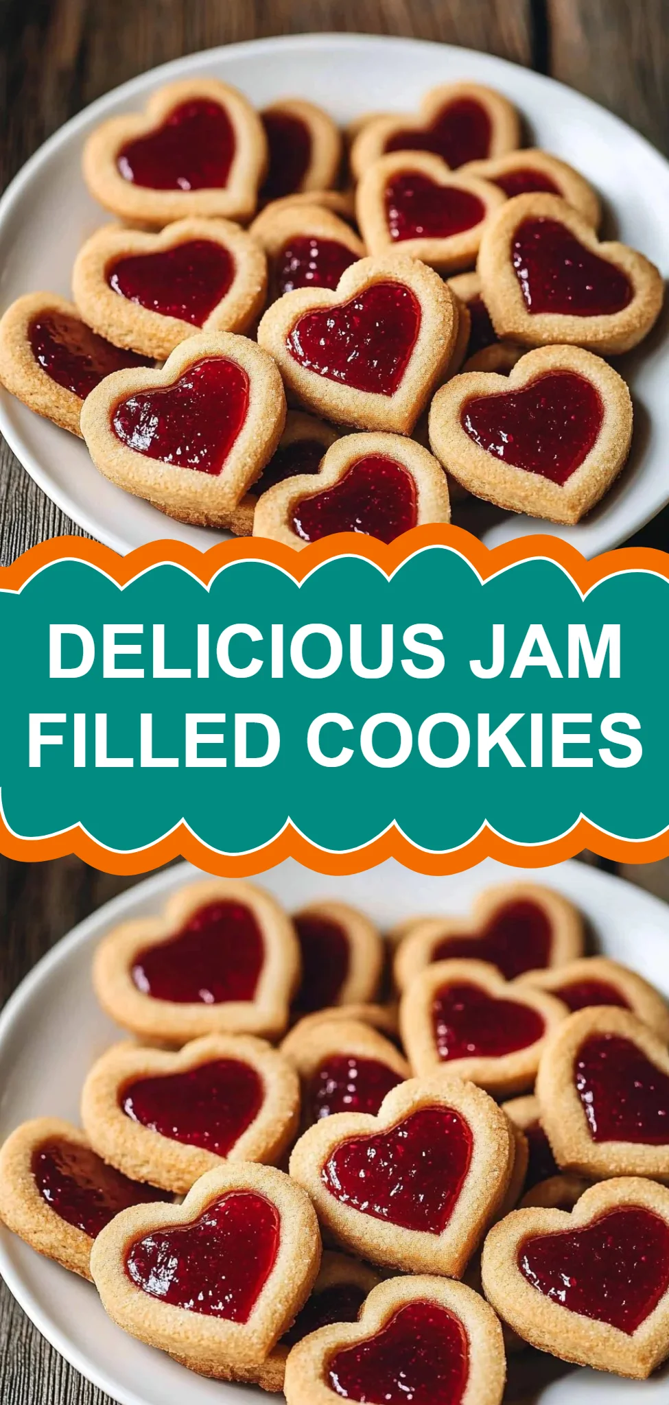 Delicious Jam Filled Cookies