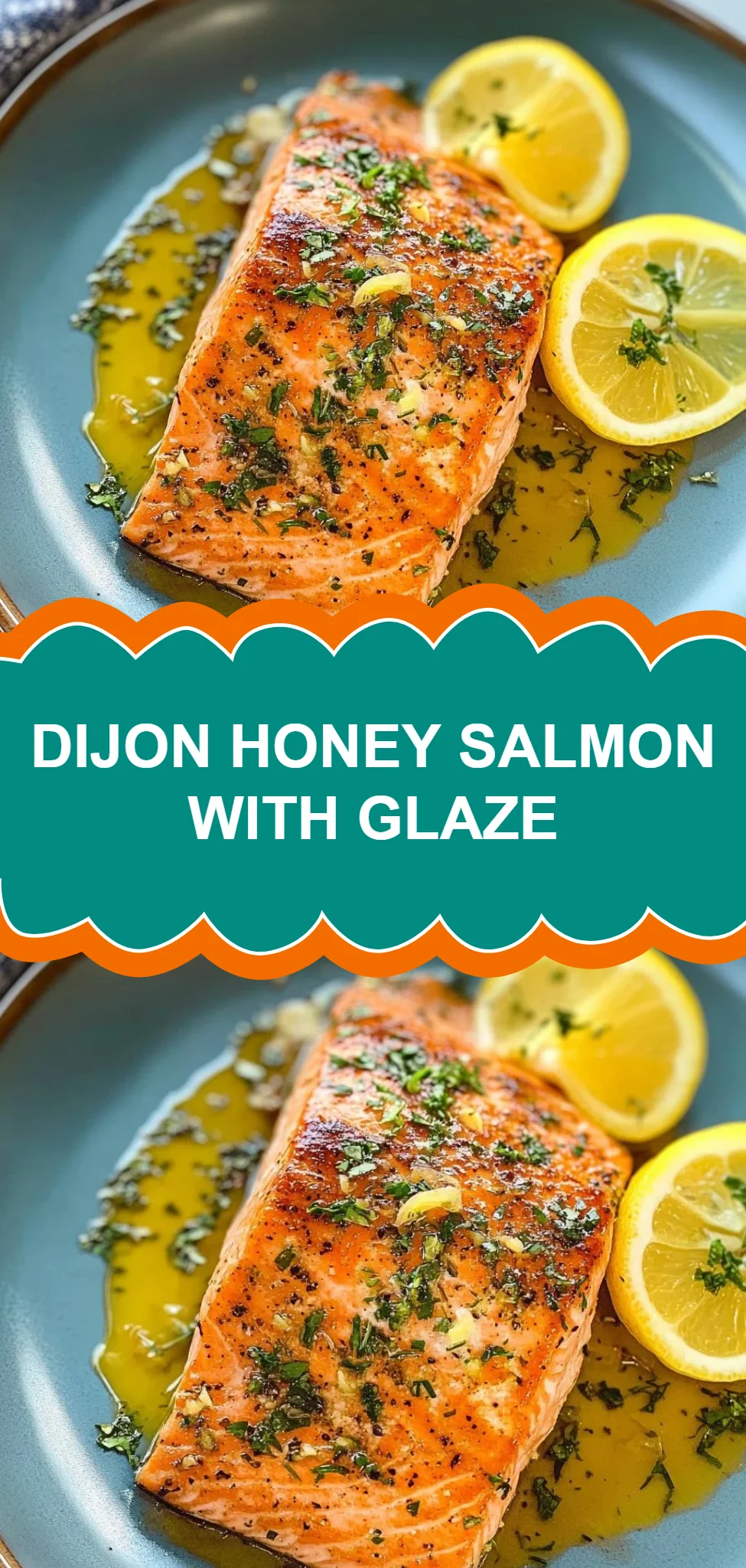 Dijon Honey Salmon with Glaze