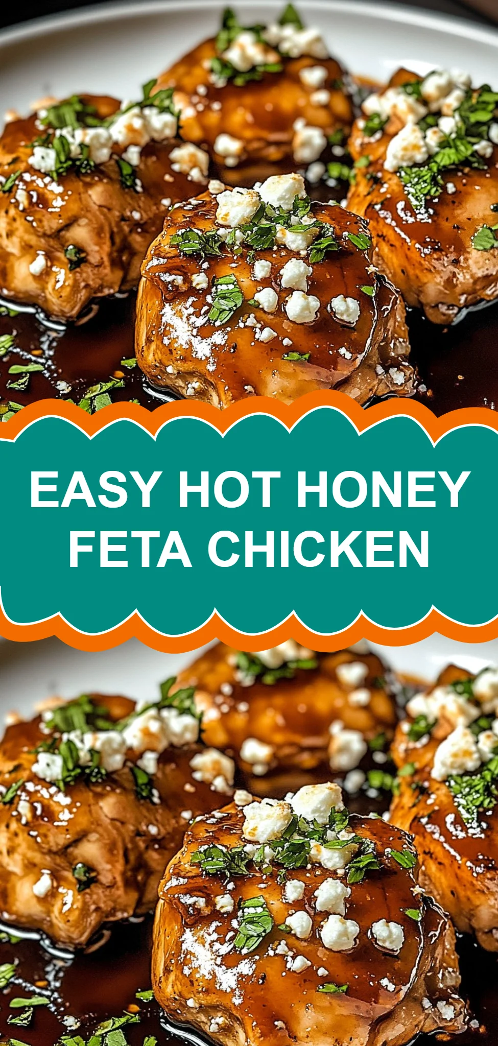 Easy Hot Honey Feta Chicken