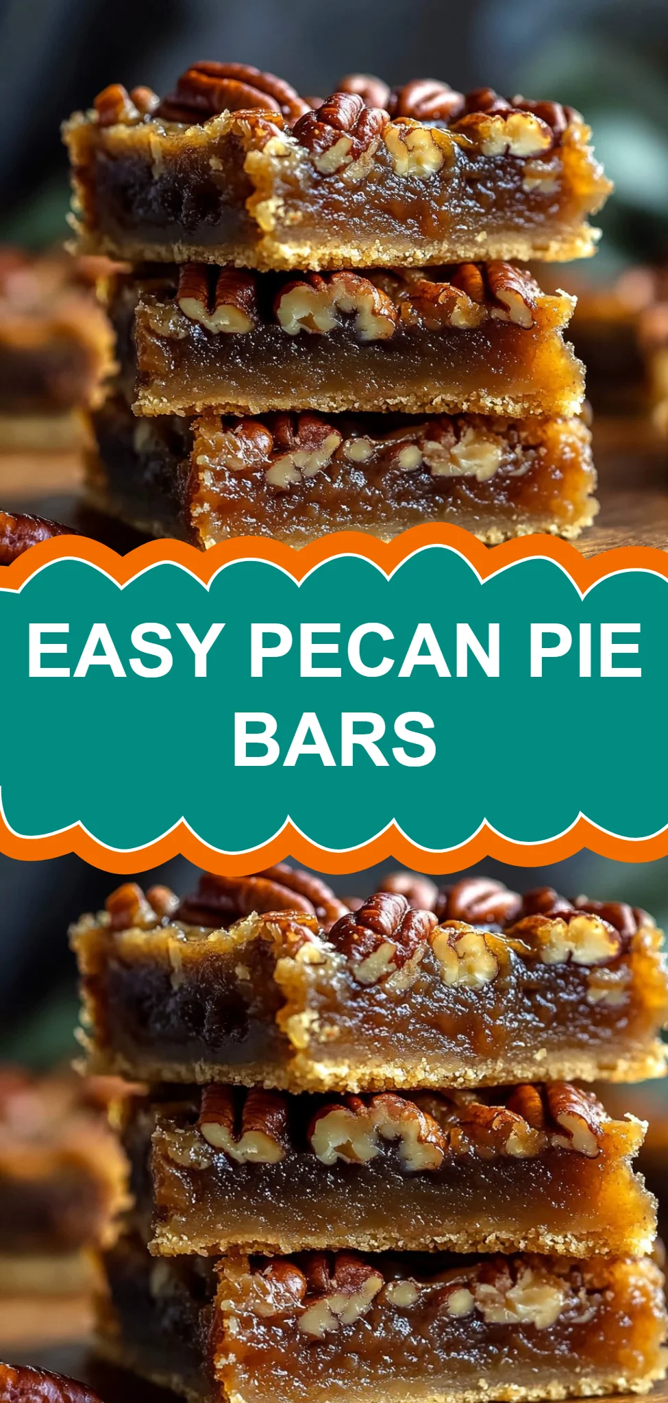Easy Pecan Pie Bars