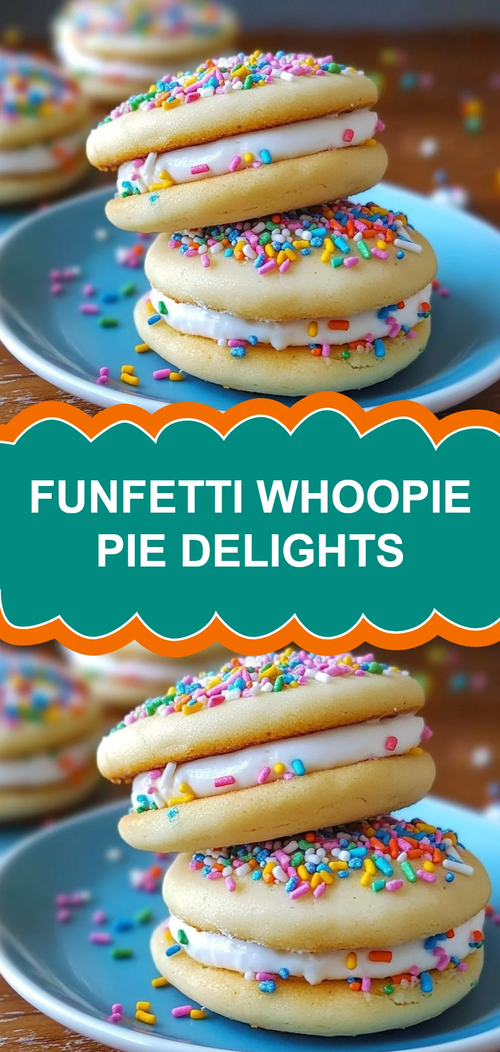 Funfetti Whoopie Pie Delights