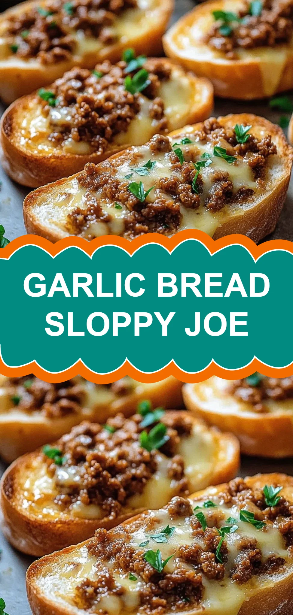 Garlic Bread Sloppy Joe