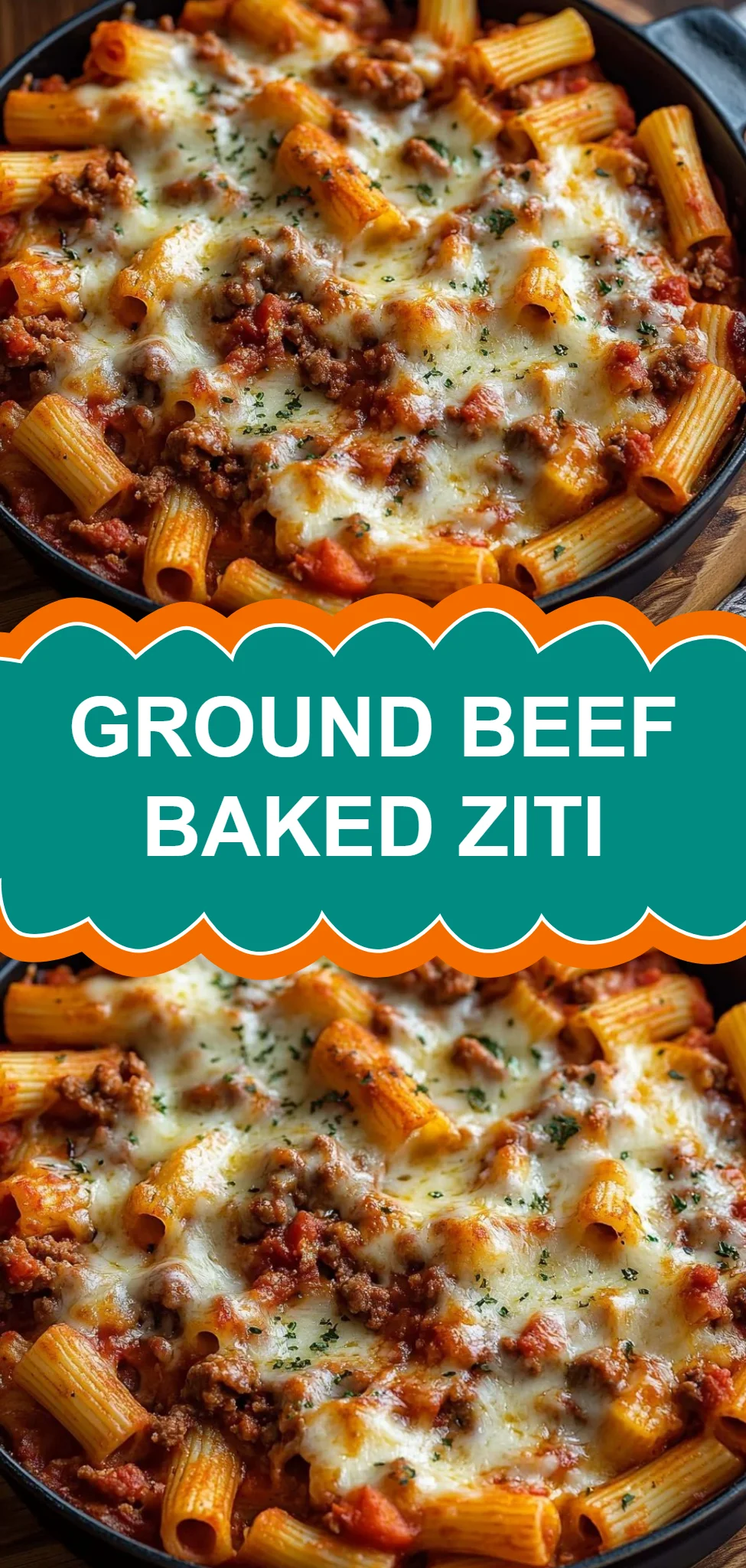 Ground Beef Baked Ziti