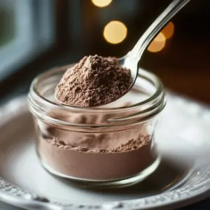 Delicious hot cocoa mix in a cozy mug with marshmallows