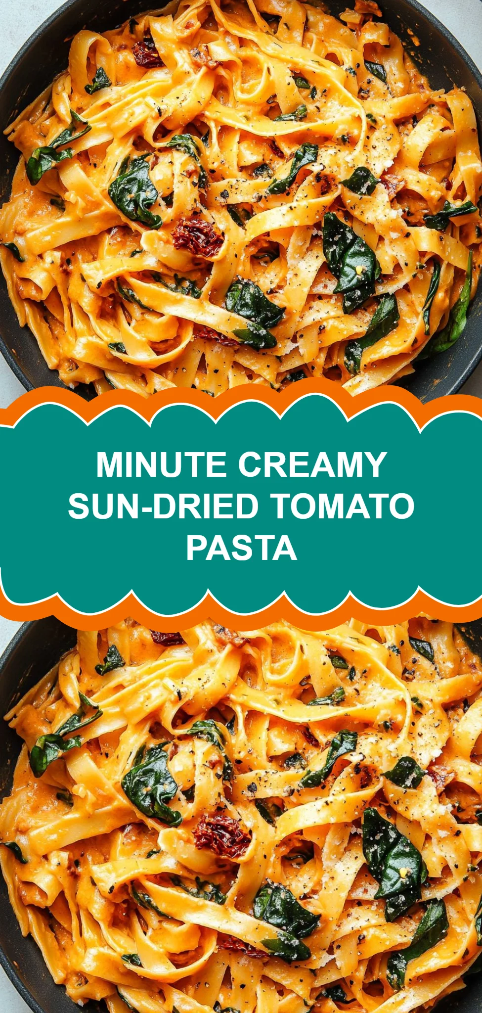 Minute Creamy Sun-Dried Tomato Pasta