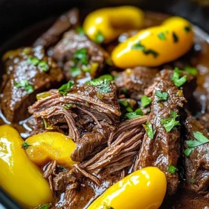 Mouthwatering Mississippi-Style Pot Roast served with vegetables