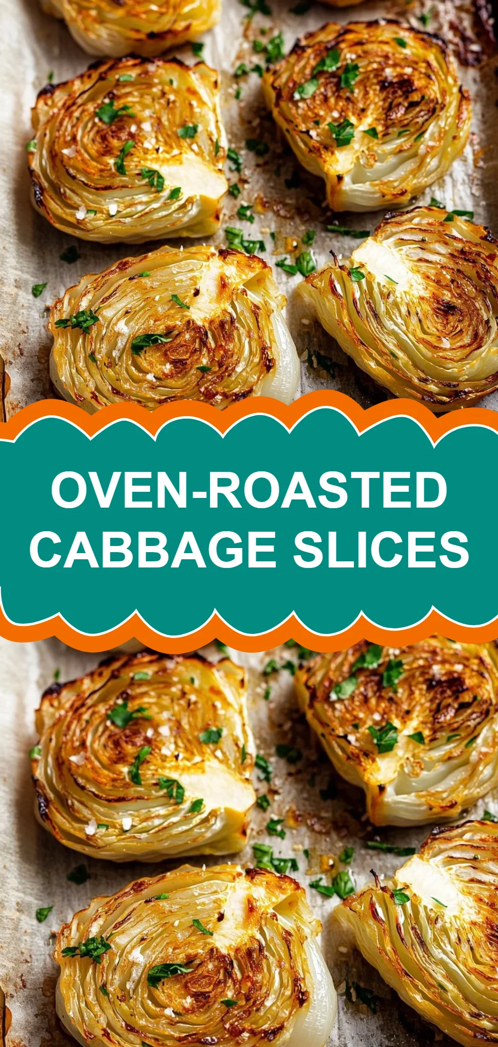 Oven-Roasted Cabbage Slices