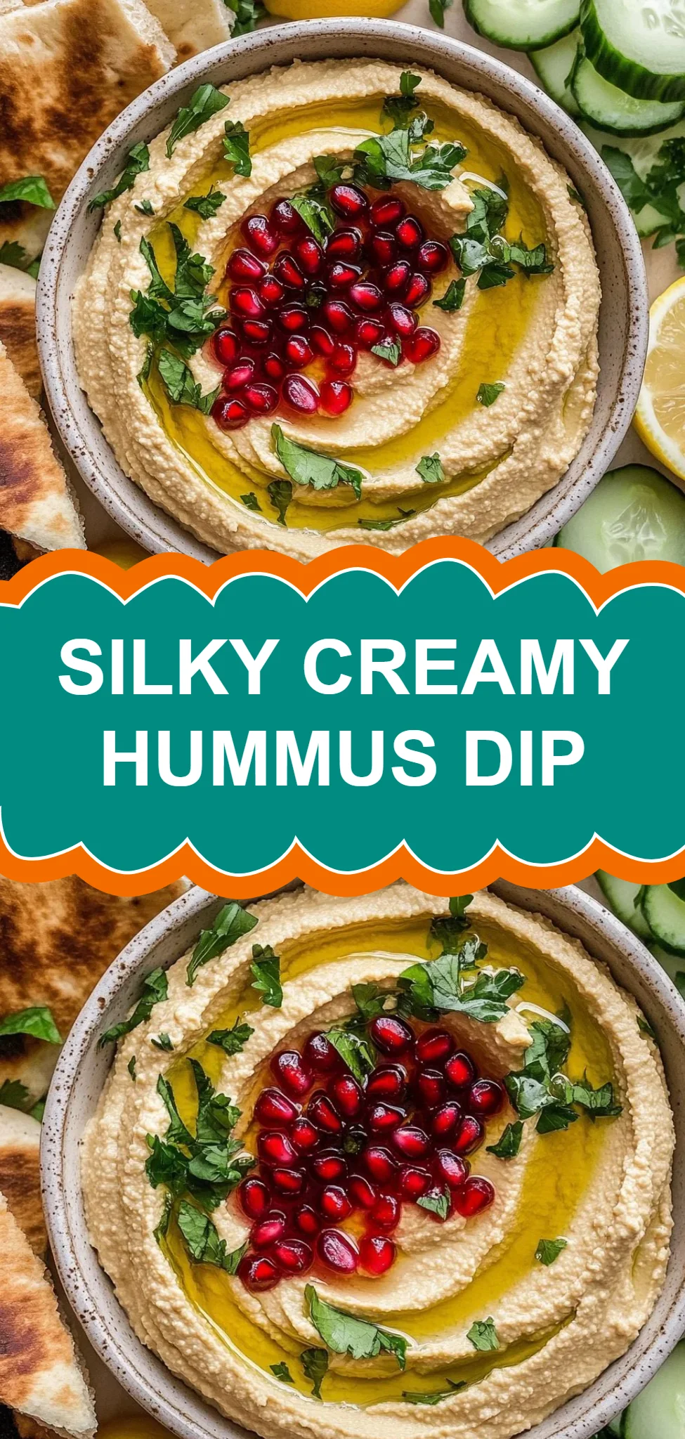 Silky Creamy Hummus Dip