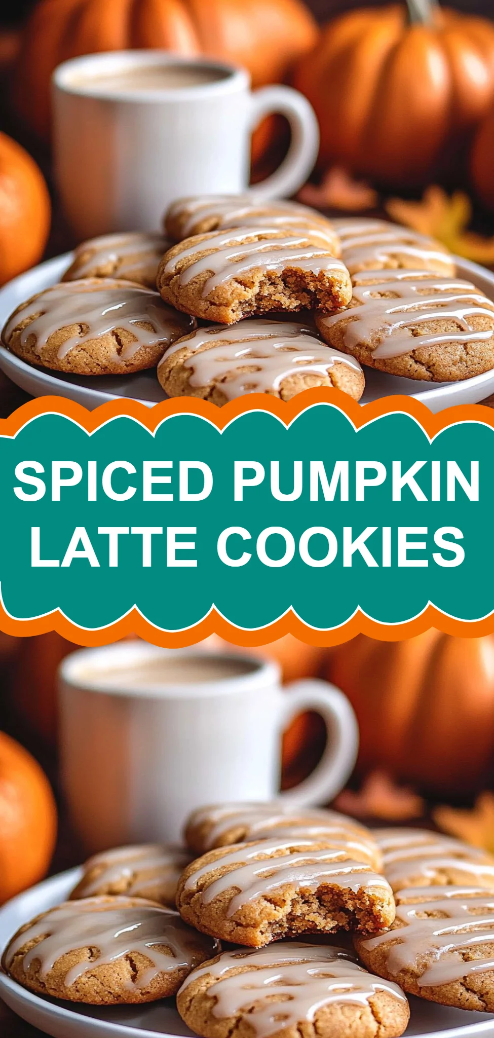 Spiced Pumpkin Latte Cookies