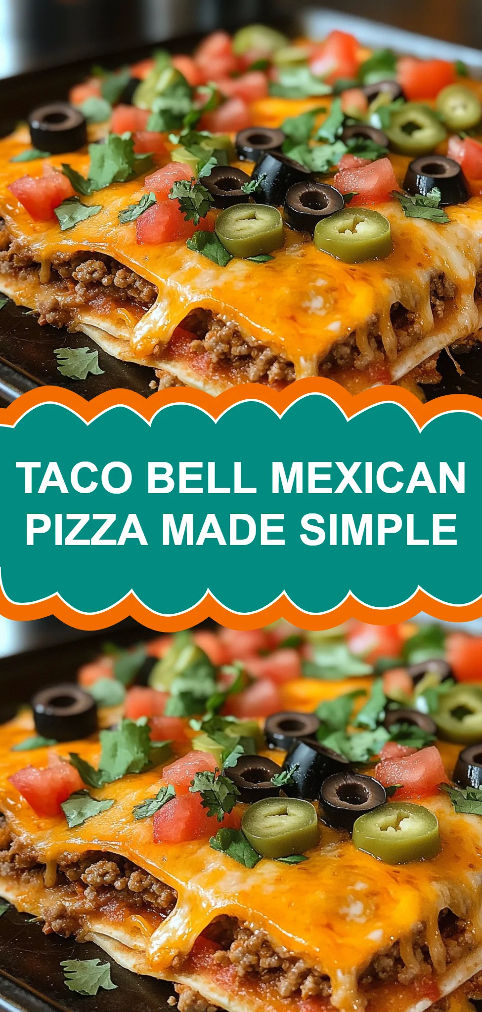 Taco Bell Mexican Pizza Made Simple