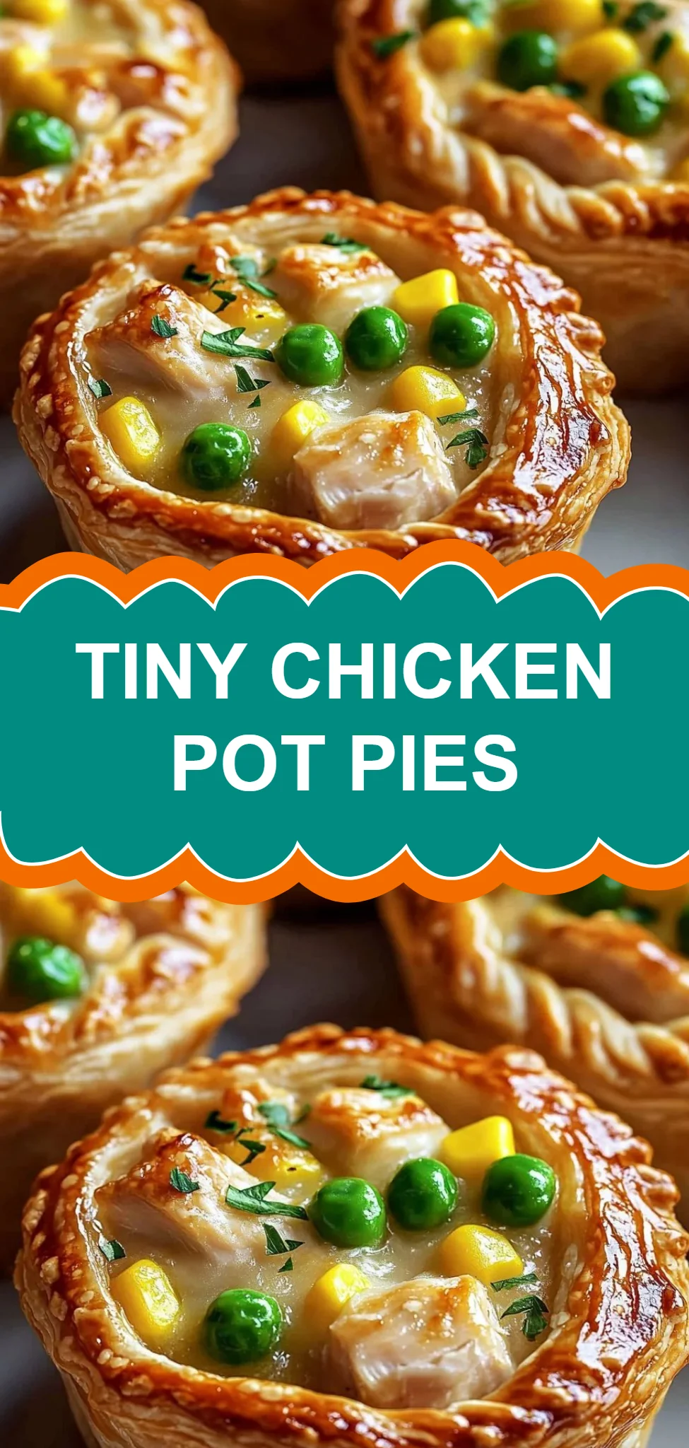 Tiny Chicken Pot Pies