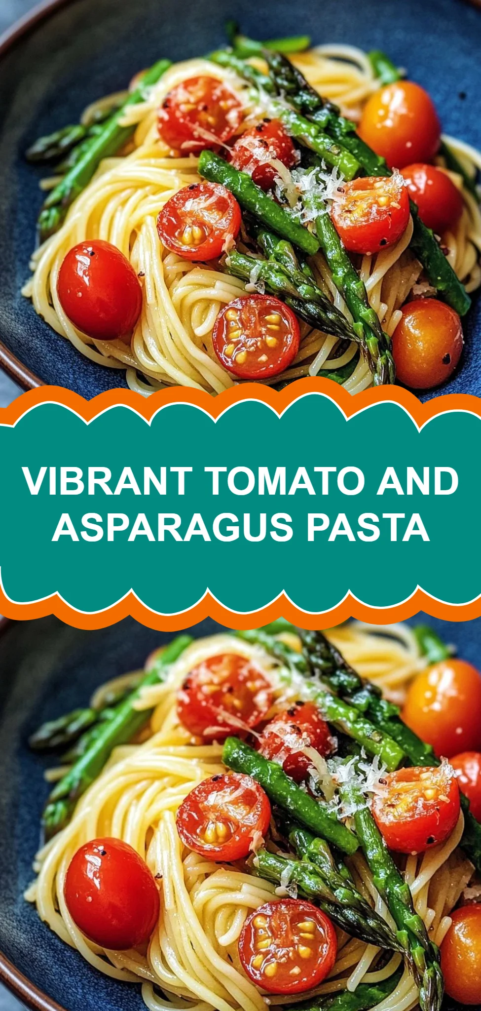Vibrant Tomato and Asparagus Pasta