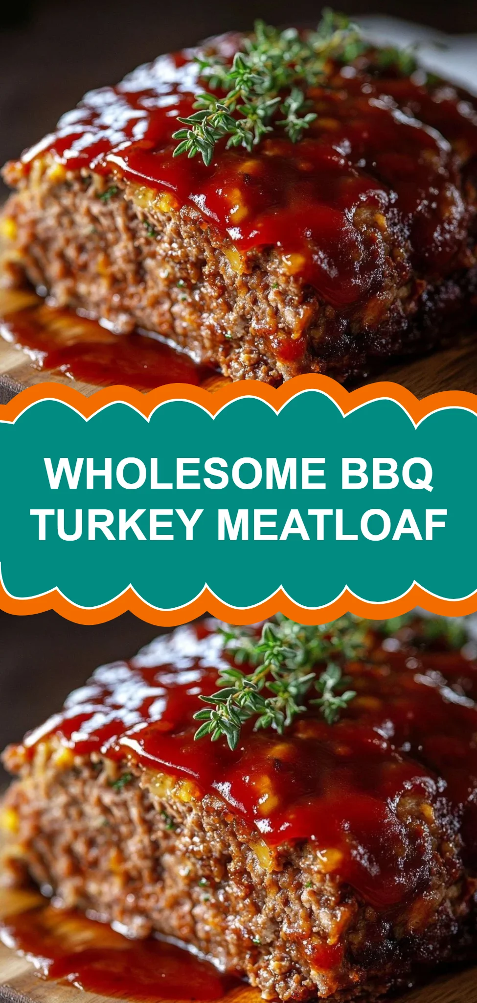 Wholesome BBQ Turkey Meatloaf